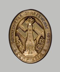 Nationalsozialistisches Abzeichen "Sonnenwende - Jahreswende 1934"