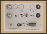 Fotografie: Teiletafel: Nr. 7a/1 für Typ Zündapp 510, Lichtanlage-Tachometer Rücklicht (Bilux) 15 und 25 W