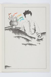 Volker Noth: Aus der Mappe "Lichtobjekte, Skulpturen, Graphik, Malerei, Zeichnungen", 1973