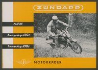 Ersatzteilliste: Ersatzteil-Liste für das Zündapp-Motorrad 175 Trophy ab Fahrgestellnummer 910 001, Heft