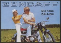 Prospekt: Zündapp - Die neue KS-Linie, Werbebroschüre
