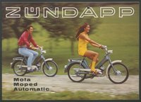 Prospekt: Zündapp Mofa - Moped - Automatic, Werbebroschüre